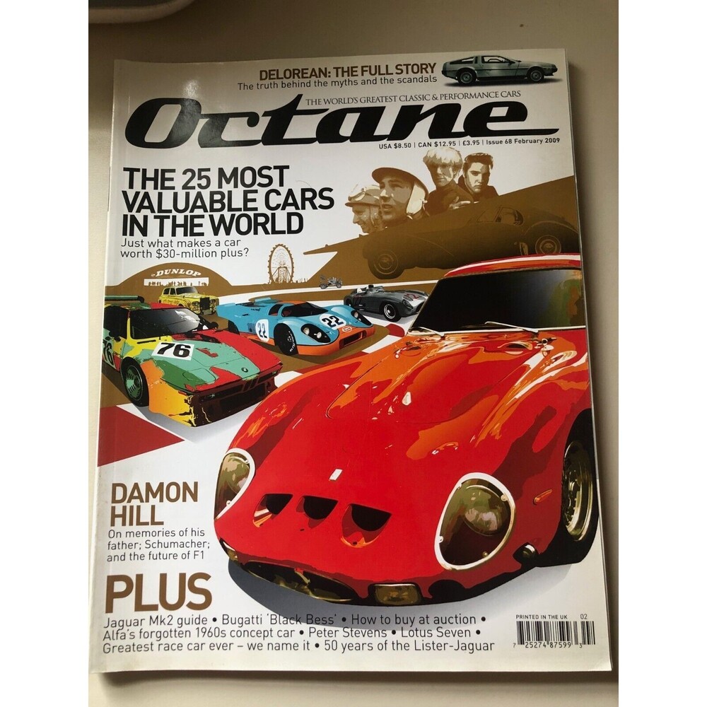 Octane Magazine UK February 2009 Issue 68- 25 Most Valuable Cars in the World